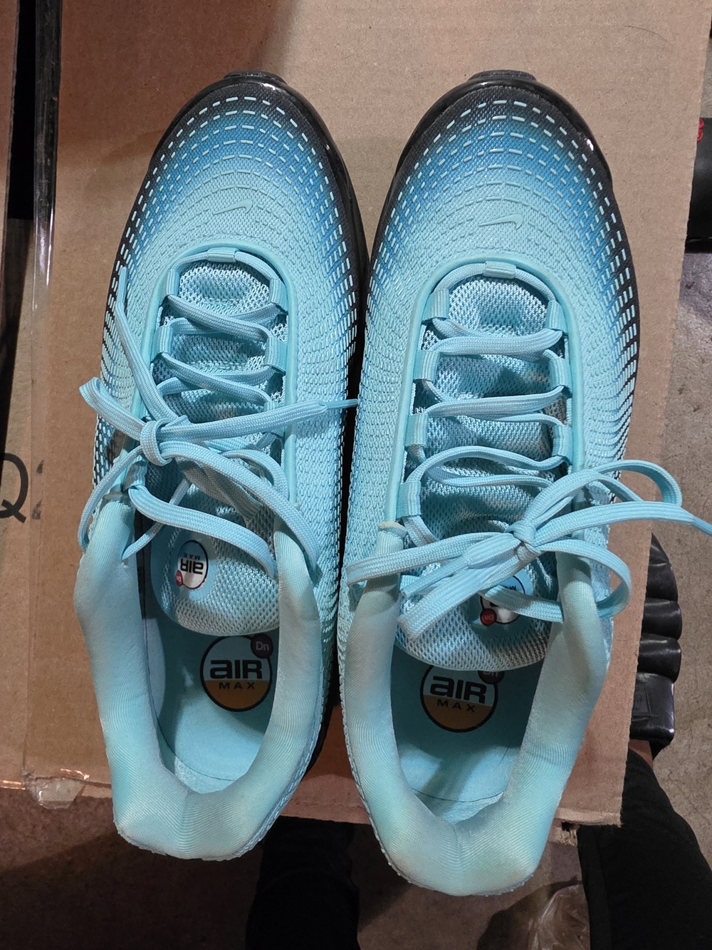 Nike Women's Air Max Running Shoes - Turquoise/Black
